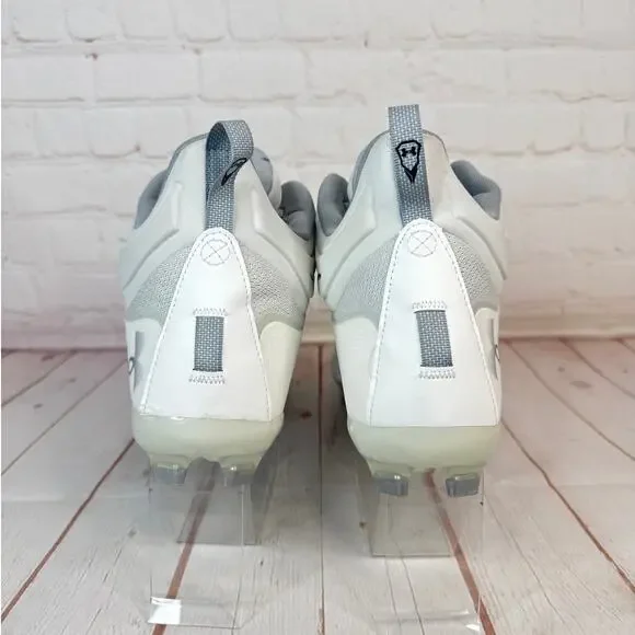 Under Armour Command MC Mid White Lacrosse Cleats Mens Size 13 (3025639-100) - Picture 8 of 10